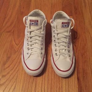 Converse White Midi Sneaker 8